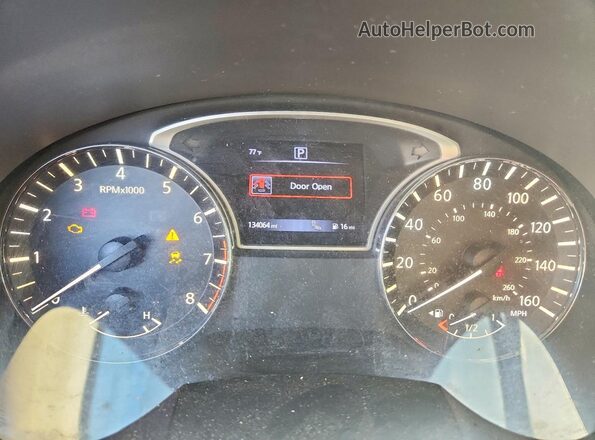 1N4AL3AP5HC154177 2017 NISSAN ALTIMA Silver Սարքավորումների վահանակի տեսք