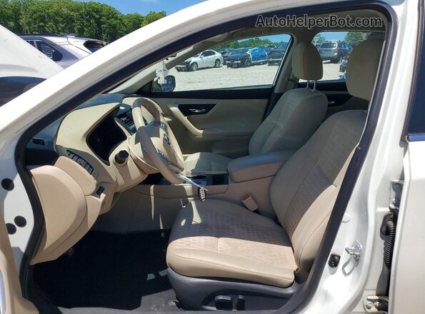 1N4AL3AP5HC172811 2017 NISSAN ALTIMA Белый Вид салона спереди