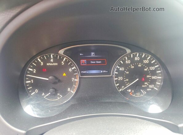 1N4AL3AP5HC179130 2017 NISSAN ALTIMA Белый Вид щитка приборов