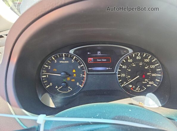 1N4AL3AP5HC190337 2017 NISSAN ALTIMA Gray Widok zestawu wskaźników