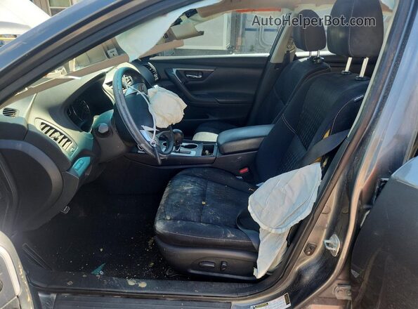 1N4AL3AP5HC190337 2017 NISSAN ALTIMA Gray Widok wnętrza z przodu