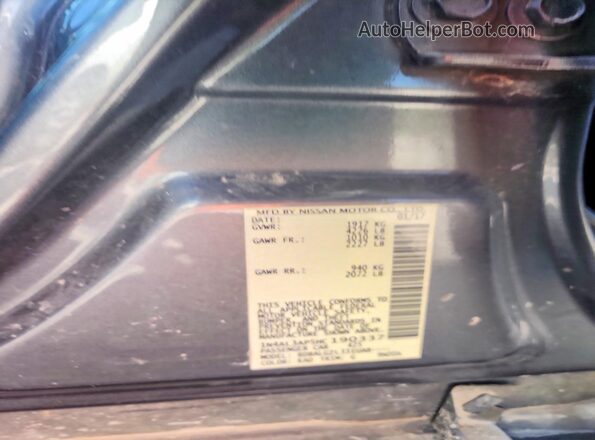 1N4AL3AP5HC190337 2017 NISSAN ALTIMA Gray Widok komory silnika