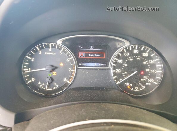 1N4AL3AP5HC194551 2017 NISSAN ALTIMA Черный Вид щитка приборов
