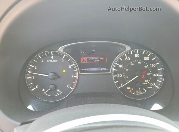 1N4AL3AP5HC232084 2017 NISSAN ALTIMA Gray ხელსაწყოთა პანელის ხედი