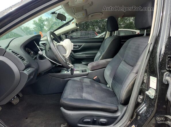 1N4AL3AP5HC261391 2017 NISSAN ALTIMA Black Widok wnętrza z przodu