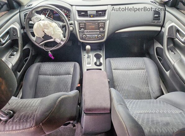 1N4AL3AP5HC261391 2017 NISSAN ALTIMA Black Widok deski rozdzielczej