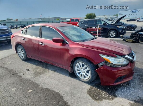 1N4AL3AP5HC277574 2017 NISSAN ALTIMA Maroon Przód prawy