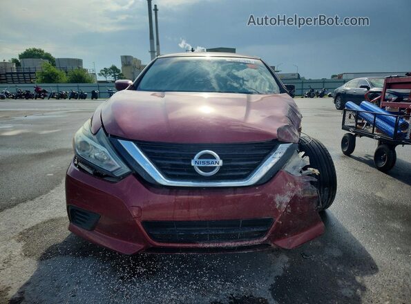 1N4AL3AP5HC277574 2017 NISSAN ALTIMA Maroon Widok z przodu