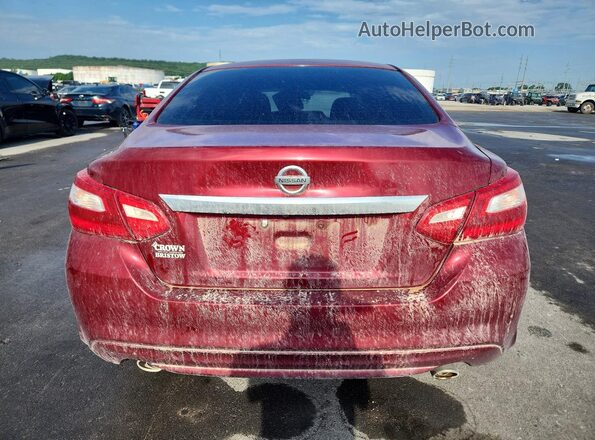 1N4AL3AP5HC277574 2017 NISSAN ALTIMA Maroon Widok z tyłu