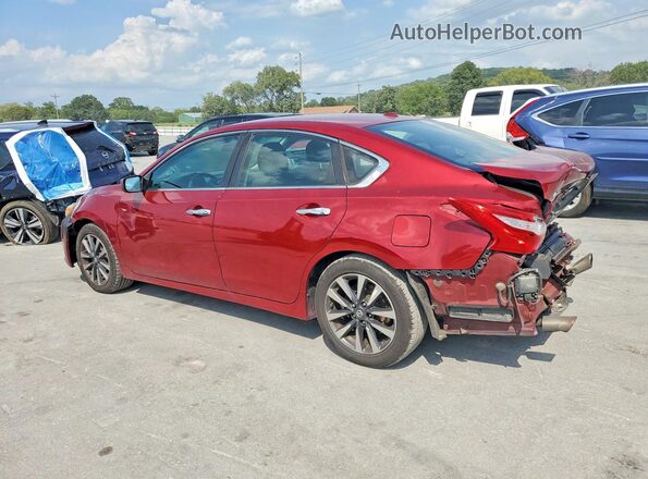 1N4AL3AP5HC282905 2017 NISSAN ALTIMA Red უკანა მარცხენა