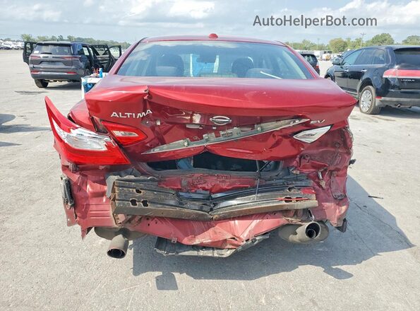 1N4AL3AP5HC282905 2017 NISSAN ALTIMA Red უკანა ხედი
