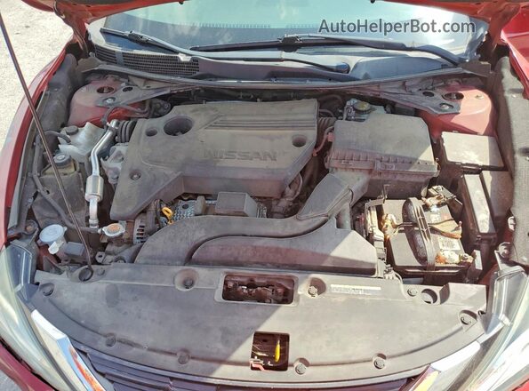 1N4AL3AP5HC282905 2017 NISSAN ALTIMA Red უკანა სალონის ხედი