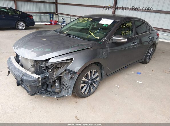 1N4AL3AP5HC296495 2017 NISSAN ALTIMA Серый Передняя левая четверть