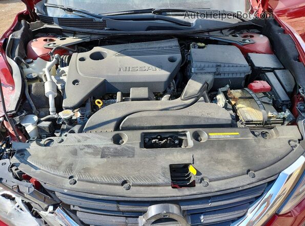 1N4AL3AP5HC492212 2017 NISSAN ALTIMA Красный Вид задней части салона
