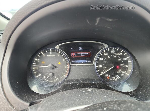 1N4AL3AP5HC496857 2017 NISSAN ALTIMA White ხელსაწყოთა პანელის ხედი