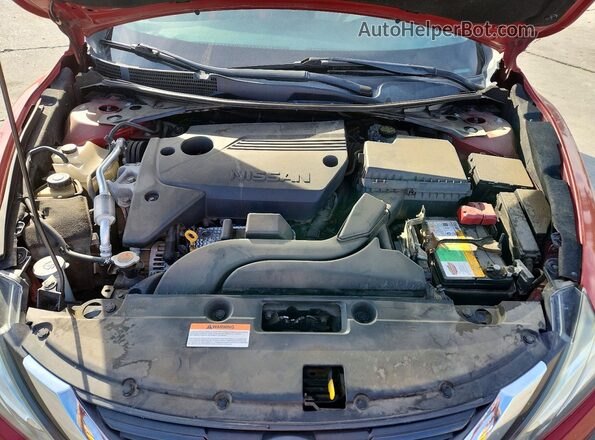 1N4AL3AP5HN305409 2017 NISSAN ALTIMA Red Rear interior view