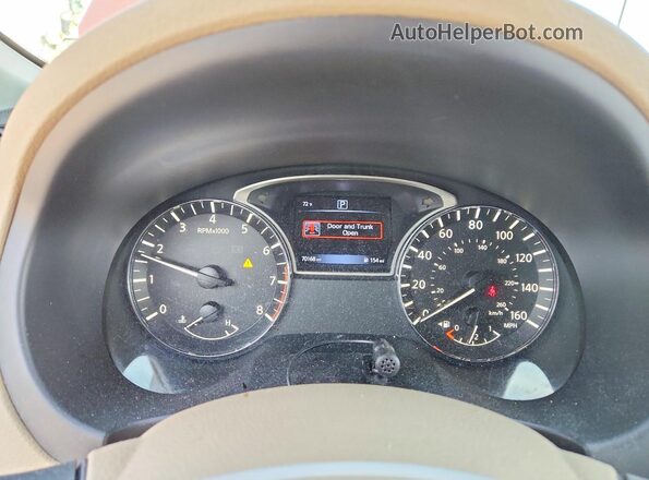 1N4AL3AP5HN305409 2017 NISSAN ALTIMA Red Instrument cluster view
