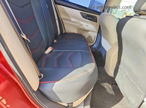 1N4AL3AP5HN305409 2017 NISSAN ALTIMA Red Rear seats view