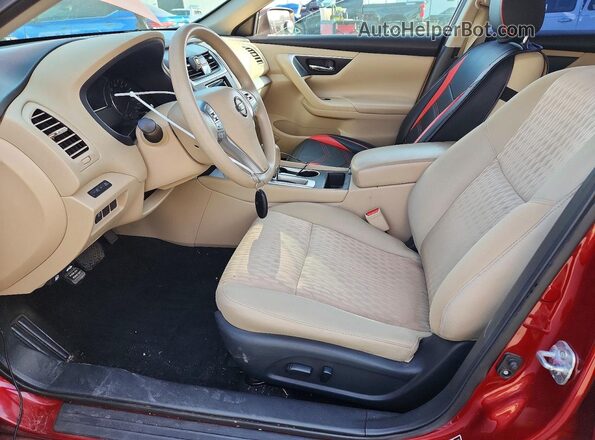 1N4AL3AP5HN305409 2017 NISSAN ALTIMA Red Front interior view