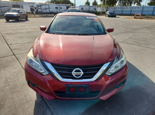 1N4AL3AP5HN305409 2017 NISSAN ALTIMA Red Front view