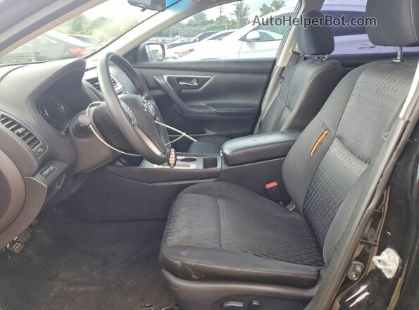 1N4AL3AP5HN308505 2017 NISSAN ALTIMA Black Widok wnętrza z przodu