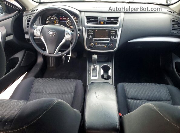 1N4AL3AP5HN308505 2017 NISSAN ALTIMA Black Widok deski rozdzielczej