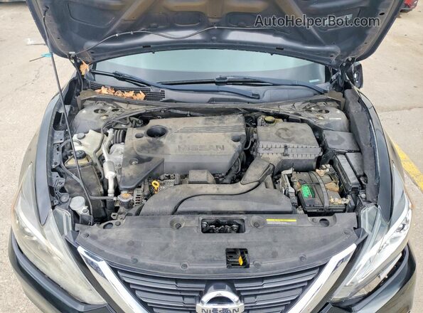1N4AL3AP5HN308505 2017 NISSAN ALTIMA Black Widok wnętrza z tyłu