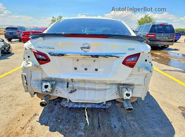 1N4AL3AP5HN333582 2017 NISSAN ALTIMA White Вид ззаду