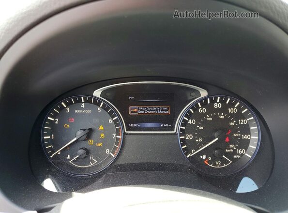 1N4AL3AP5HN342301 2017 NISSAN ALTIMA Black Вид щитка приладів