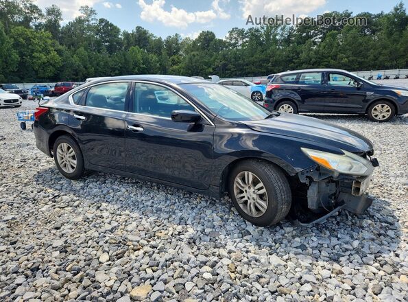 1N4AL3AP5HN343500 2017 NISSAN ALTIMA Черный Передняя правая четверть