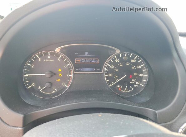 1N4AL3AP5HN355565 2017 NISSAN ALTIMA Gray ხელსაწყოთა პანელის ხედი