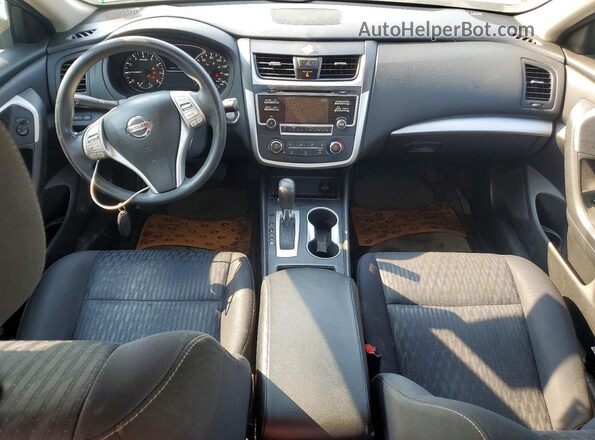 1N4AL3AP5HN355565 2017 NISSAN ALTIMA Gray წინა პანელის ხედი