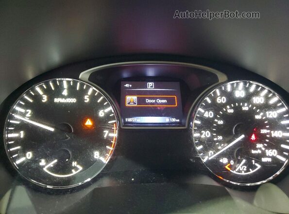 1N4AL3AP5JC114106 2018 NISSAN ALTIMA Красный Вид щитка приборов