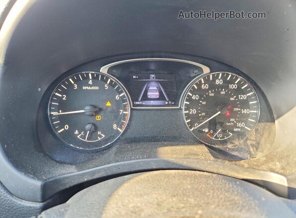 1N4AL3AP5JC176041 2018 NISSAN ALTIMA Red Vista del cuadro de instrumentos