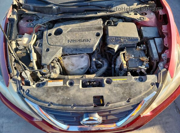 1N4AL3AP5JC176041 2018 NISSAN ALTIMA Red Vista interior trasera