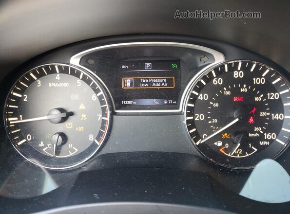 1N4AL3AP5JC186231 2018 NISSAN ALTIMA Gray ხელსაწყოთა პანელის ხედი