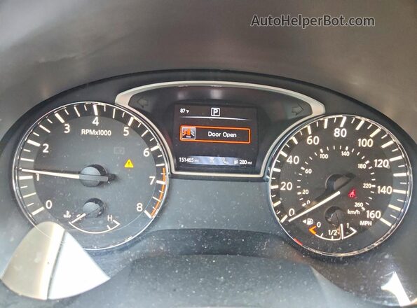 1N4AL3AP5JC194118 2018 NISSAN ALTIMA Серебряный Вид щитка приборов