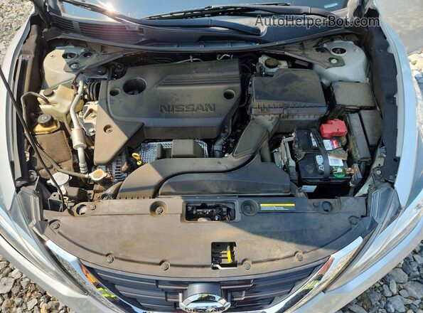 1N4AL3AP5JC194118 2018 NISSAN ALTIMA Серебряный Вид задней части салона