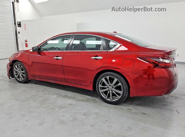 1N4AL3AP5JC197259 2018 NISSAN ALTIMA Красный Задняя левая четверть