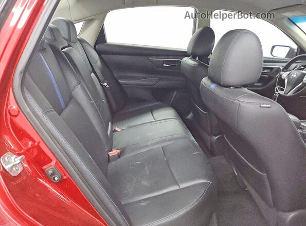 1N4AL3AP5JC197259 2018 NISSAN ALTIMA Красный Вид задних сидений