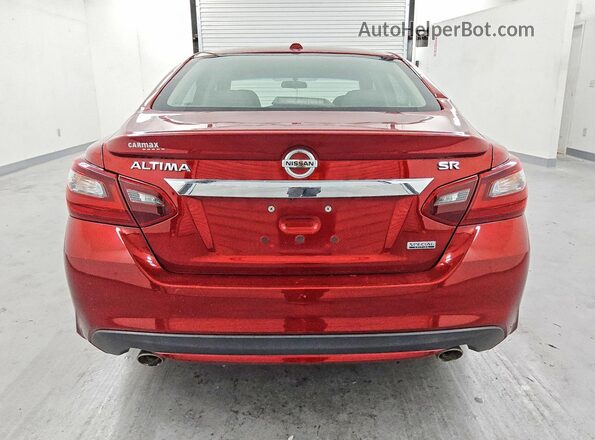 1N4AL3AP5JC197259 2018 NISSAN ALTIMA Красный Вид сзади