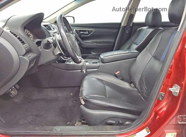 1N4AL3AP5JC197259 2018 NISSAN ALTIMA Красный Вид салона спереди