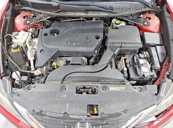 1N4AL3AP5JC197259 2018 NISSAN ALTIMA Красный Вид задней части салона