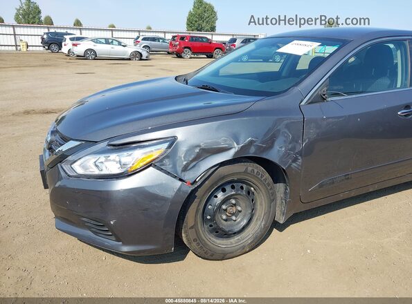 1N4AL3AP5JC219177 2018 NISSAN ALTIMA Gray Widok z przodu