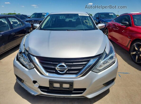 1N4AL3AP5JC258433 2018 NISSAN ALTIMA Silver წინა ხედი