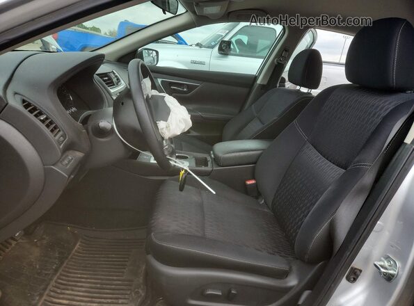 1N4AL3AP5JC258433 2018 NISSAN ALTIMA Silver წინა სალონის ხედი