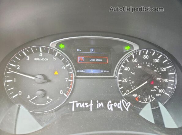 1N4AL3AP5JC258433 2018 NISSAN ALTIMA Silver ხელსაწყოთა პანელის ხედი