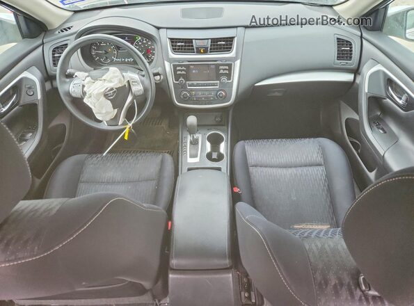1N4AL3AP5JC258433 2018 NISSAN ALTIMA Silver წინა პანელის ხედი