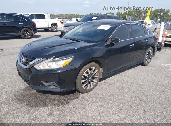 1N4AL3AP5JC264314 2018 NISSAN ALTIMA Black Առջևի ձախ երեք քառորդ տեսարան