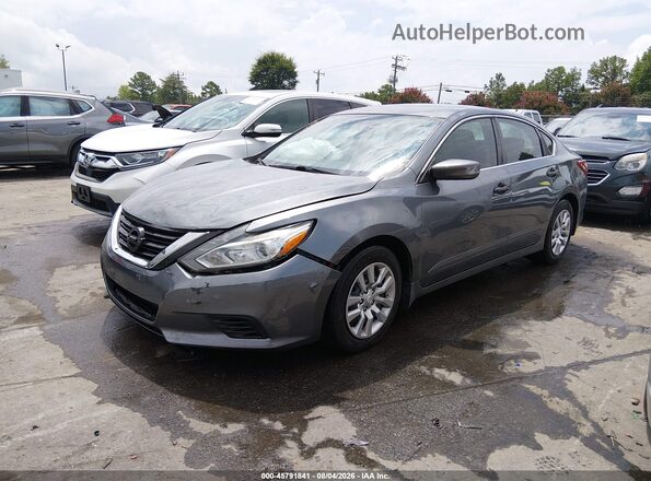 1N4AL3AP5JC267052 2018 NISSAN ALTIMA Серый Передняя левая четверть